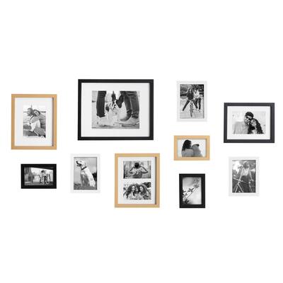 Kate and Laurel Gallery Wood Wall Frame Set