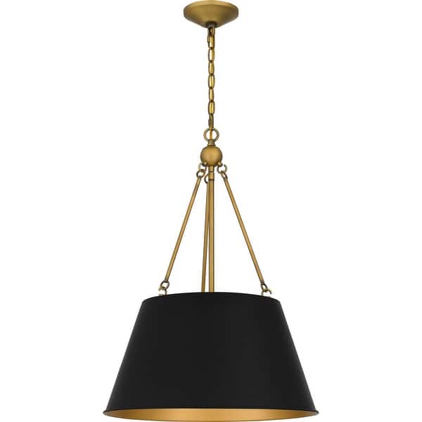 slide 2 of 7, Quoizel Pendant 4-Light Matte Black
