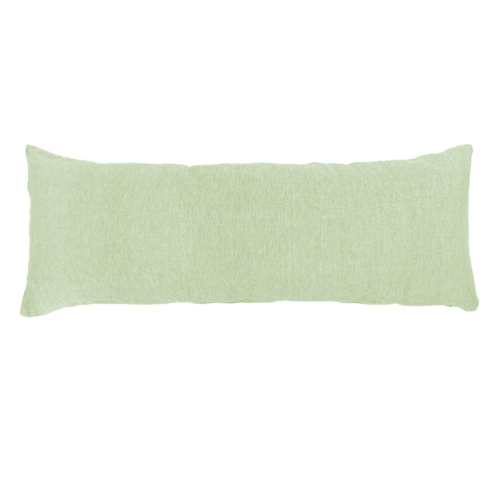 100% French Linen 16" x 44" Lumbar Sham by BOKSER HOME