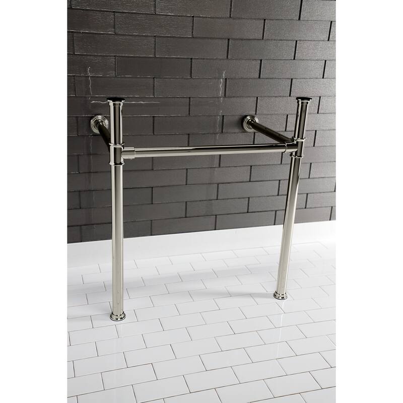 Kingston Brass Fauceture Stainless Steel Console Sink Legs