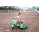 preview thumbnail 7 of 67, 6V Licensed Vespa Scooter Motorcycle with Side Car for Kids - Classic Design & Safe Fun