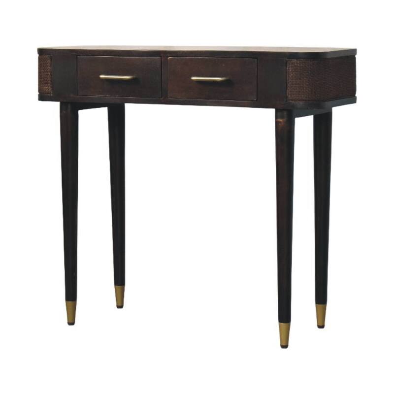 Artisan Furniture Solid Wood Belmont Console Table,Brown,1-Drawer