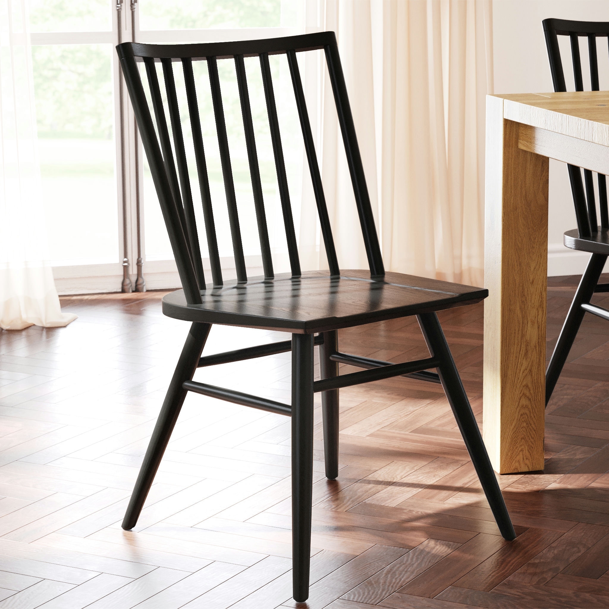 Poly Bark Talia Solid Wood Dining Chair