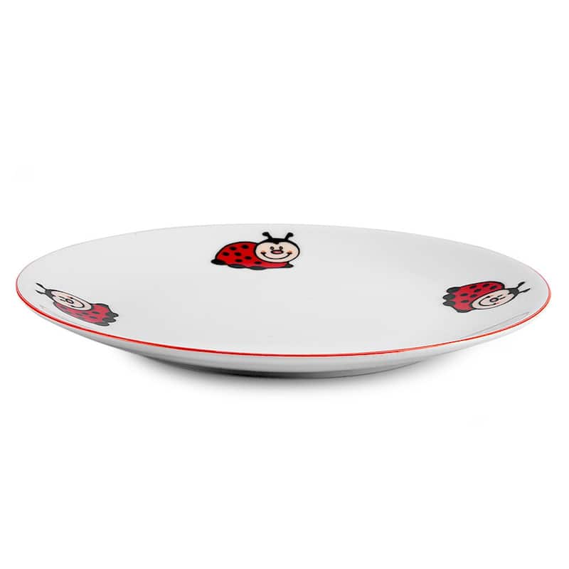 Lady bugs Porcelain Kids Dinnerware Set of 3