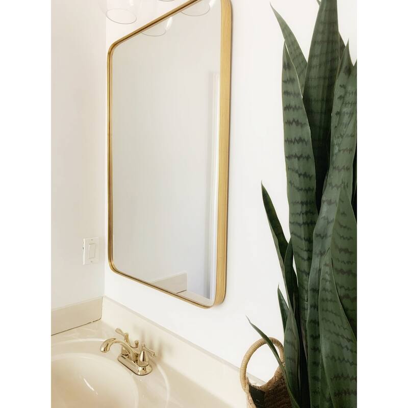 Highland Rounded Corner Vanity Mirror