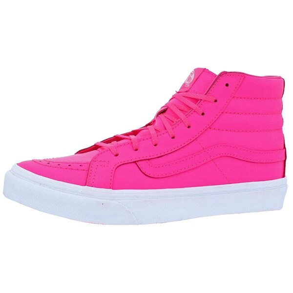 neon pink vans