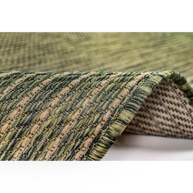 Liora Manne Carmel Textured Striped Indoor/ Outdoor Area Rug
