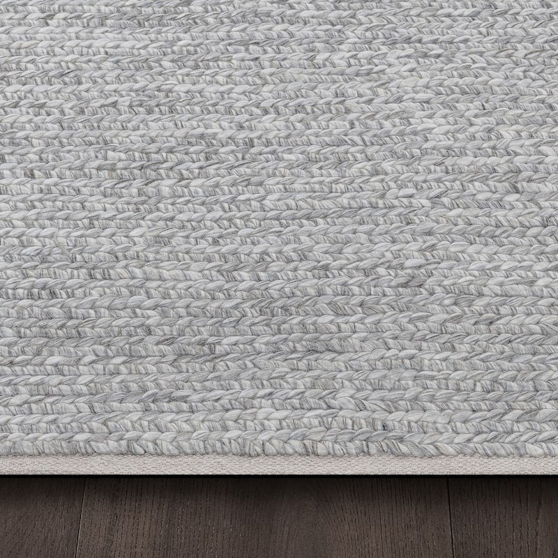Ben Soleimani Performance Braided New Zealand Wool Hand Woven Rug