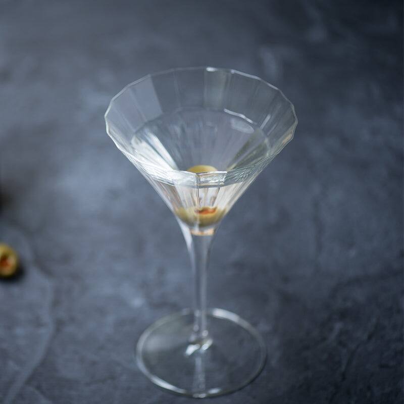 Luigi Bormioli Bach 8.25 oz Martini Stem,Set of 4