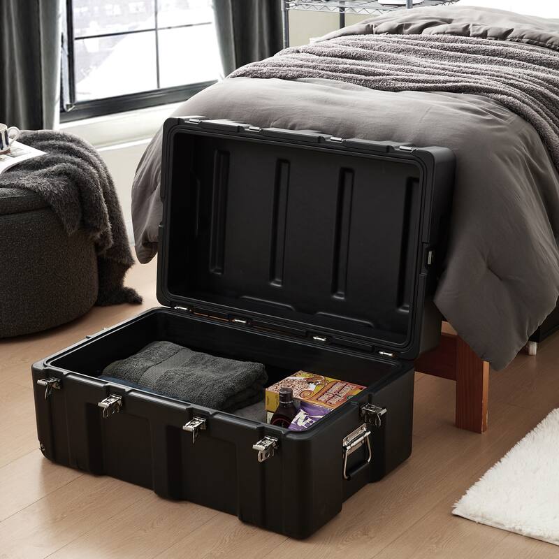 The Iron Brick® Trunk - Durable Footlocker on Wheels
