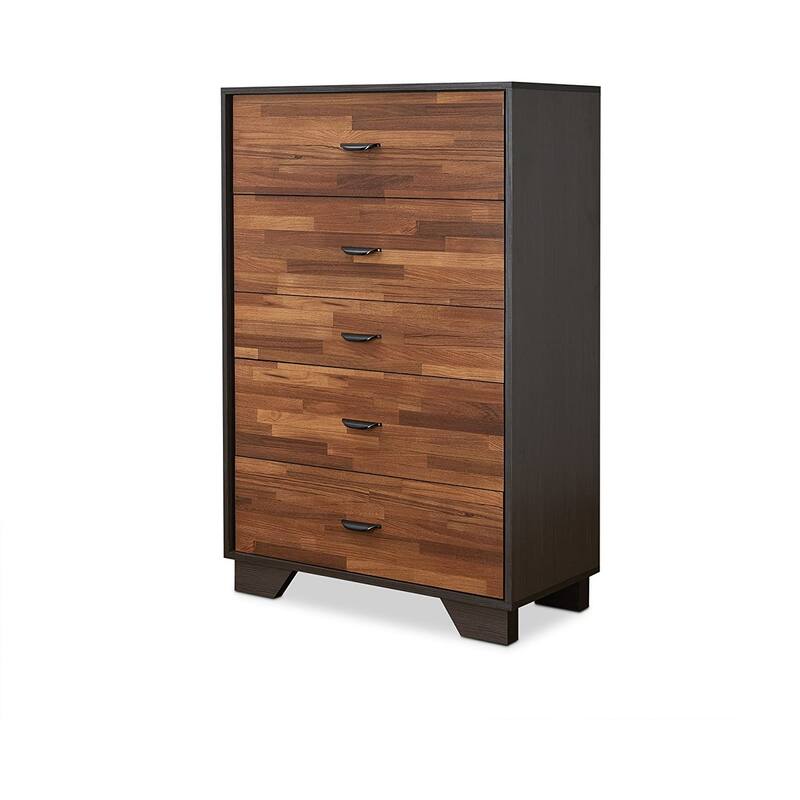 Five Drawers Dresser with Metal Handles