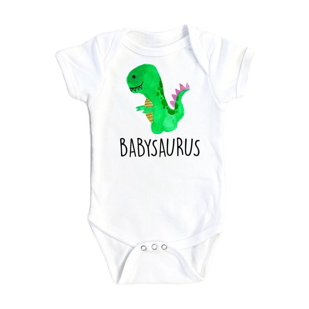 Dinosaur - Baby Boy Girl Clothes Infant Bodysuit Funny Cute Newborn 1A