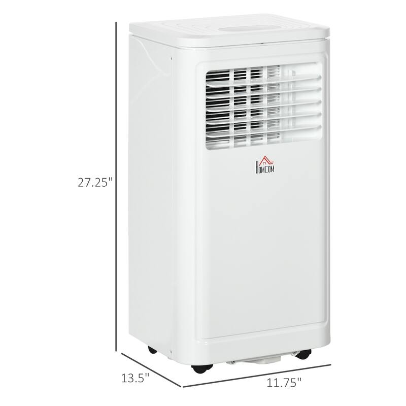 8000 BTU Portable Air Conditioner Evaporative Cooler, 4-in-1 AC Fan with Dry Mode, Remote Control