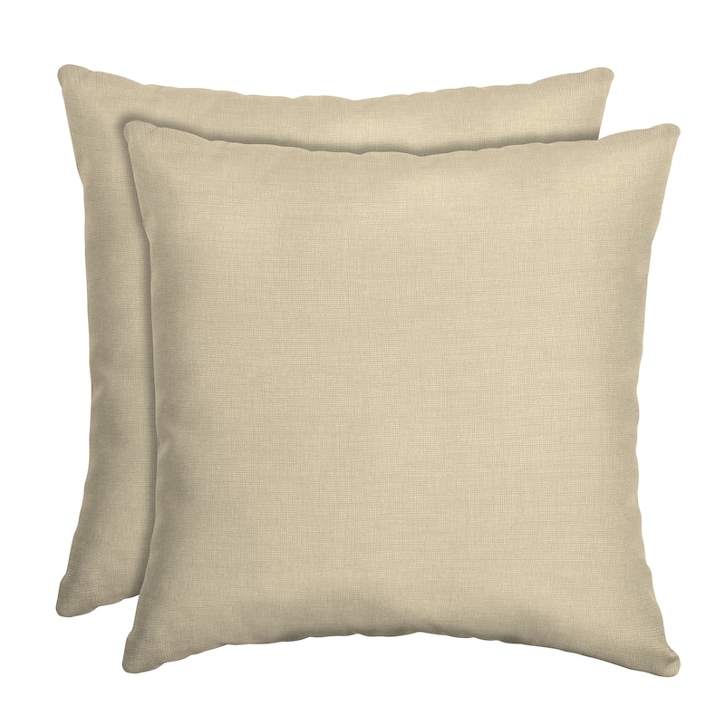 ARDEN Throw Pillow - 2 Count - Taupe Leala Texture