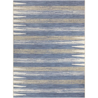 Jorge Southwestern Stripe Indoor/Outdoor Area Rug