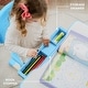 preview thumbnail 5 of 5, Mount-It! Height Adjustable Kid's Desk Set with Chair Blue