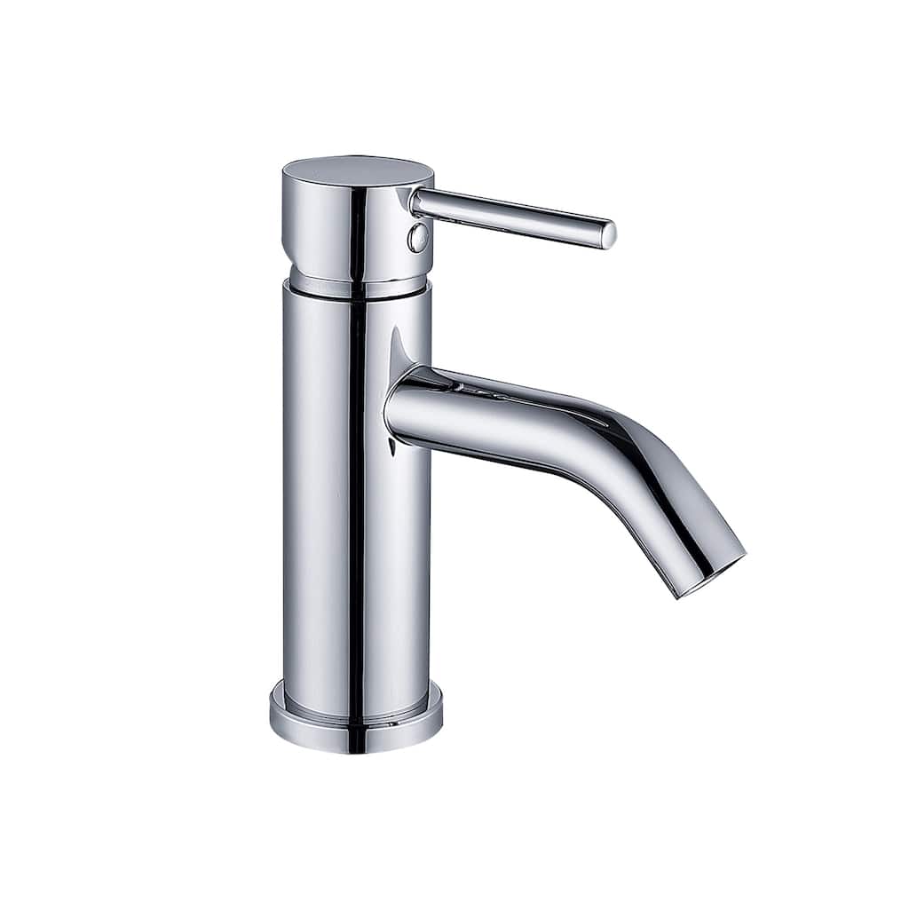 Topcraft Stainless Steel 6.7/12.2 Single Handle Single Hole Bathroom Sink Faucet
