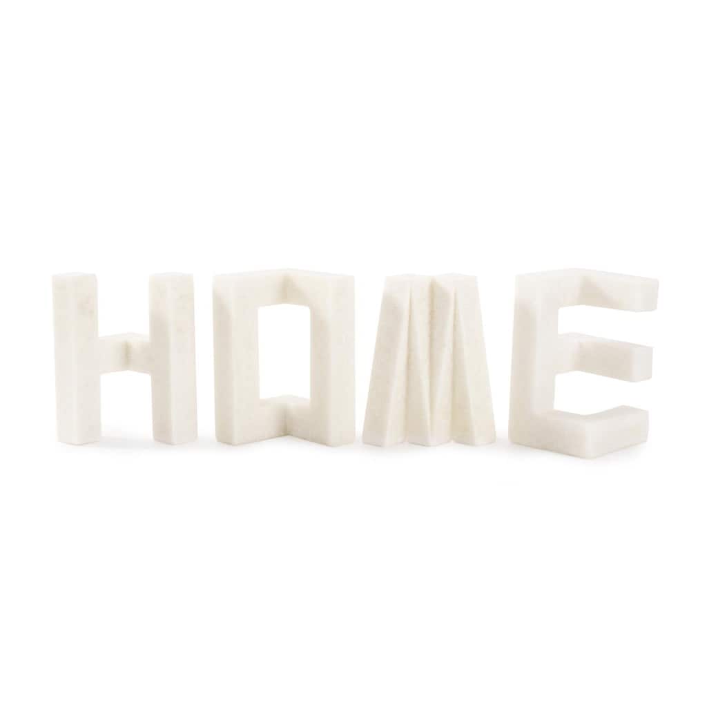 Home Is In Heart Sculpture in Polyresin - 15.5H x 3W x 9.5D