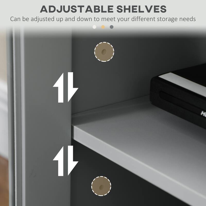 Modern Black TV Cabinet with Wave Pattern Rounded Corners Tempered Glass LED Lighting - 51.25" W x 13.75" D x 23.5" H