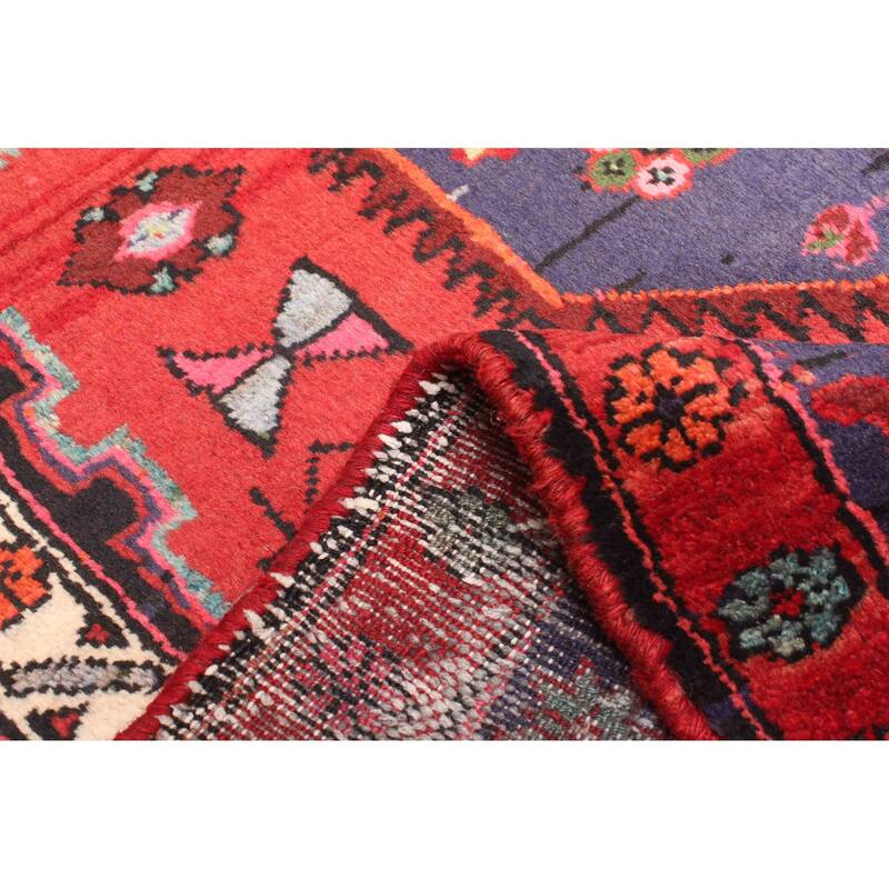 ECARPETGALLERY Hand-knotted Andelz Red Wool Rug - 3'11 x 6'4