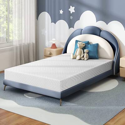 6 inch Full Mattress in a Box, Gel Memory Foam Mattresses Made in USA for Full Bed, Medium Firm