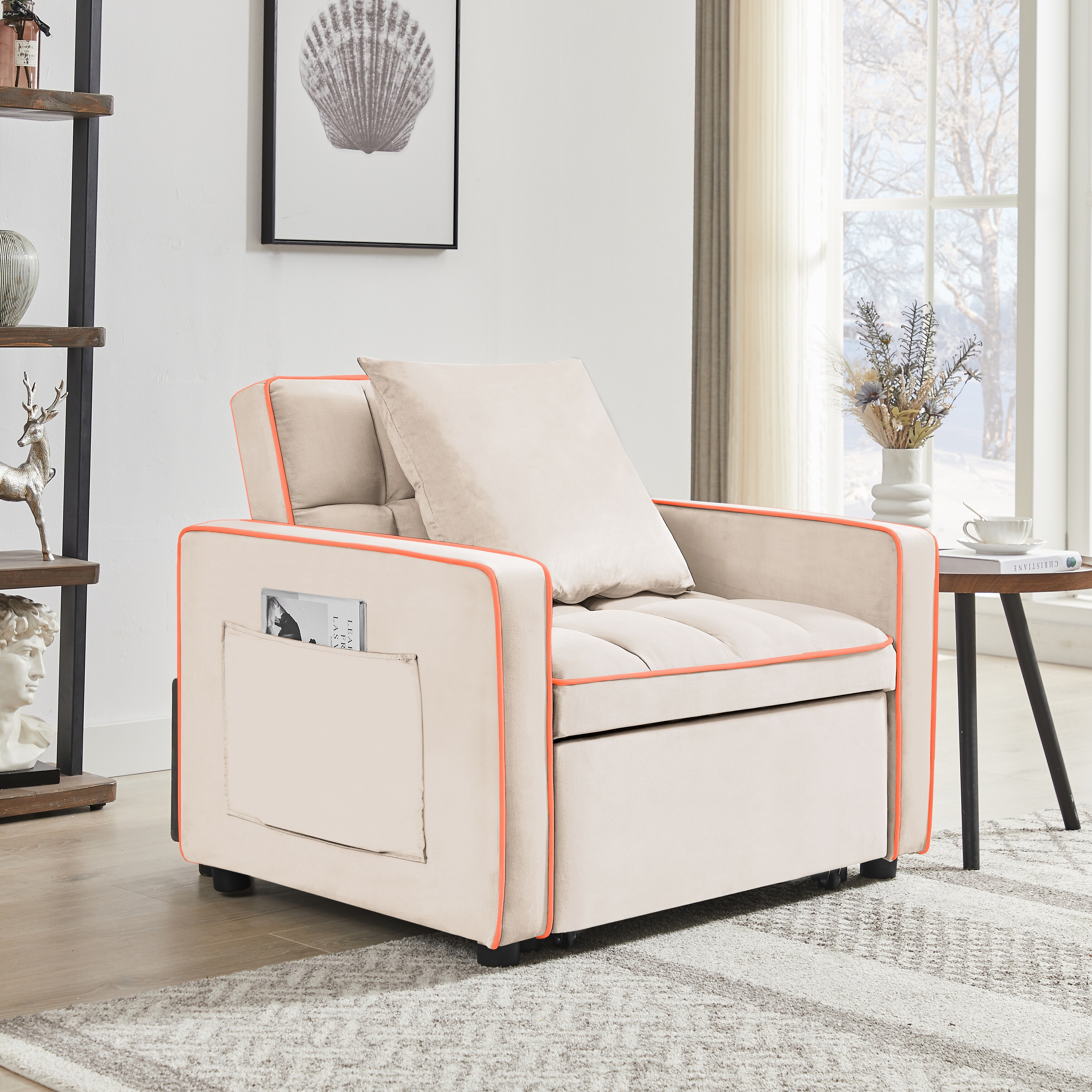 Recliner best sale single bed