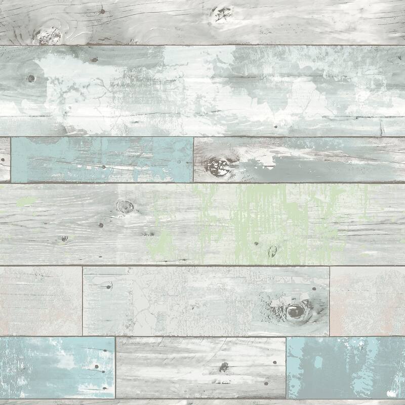 NuWallpaper Beachwood Peel & Stick Wallpaper - 216in x 20.5in x 0.025in