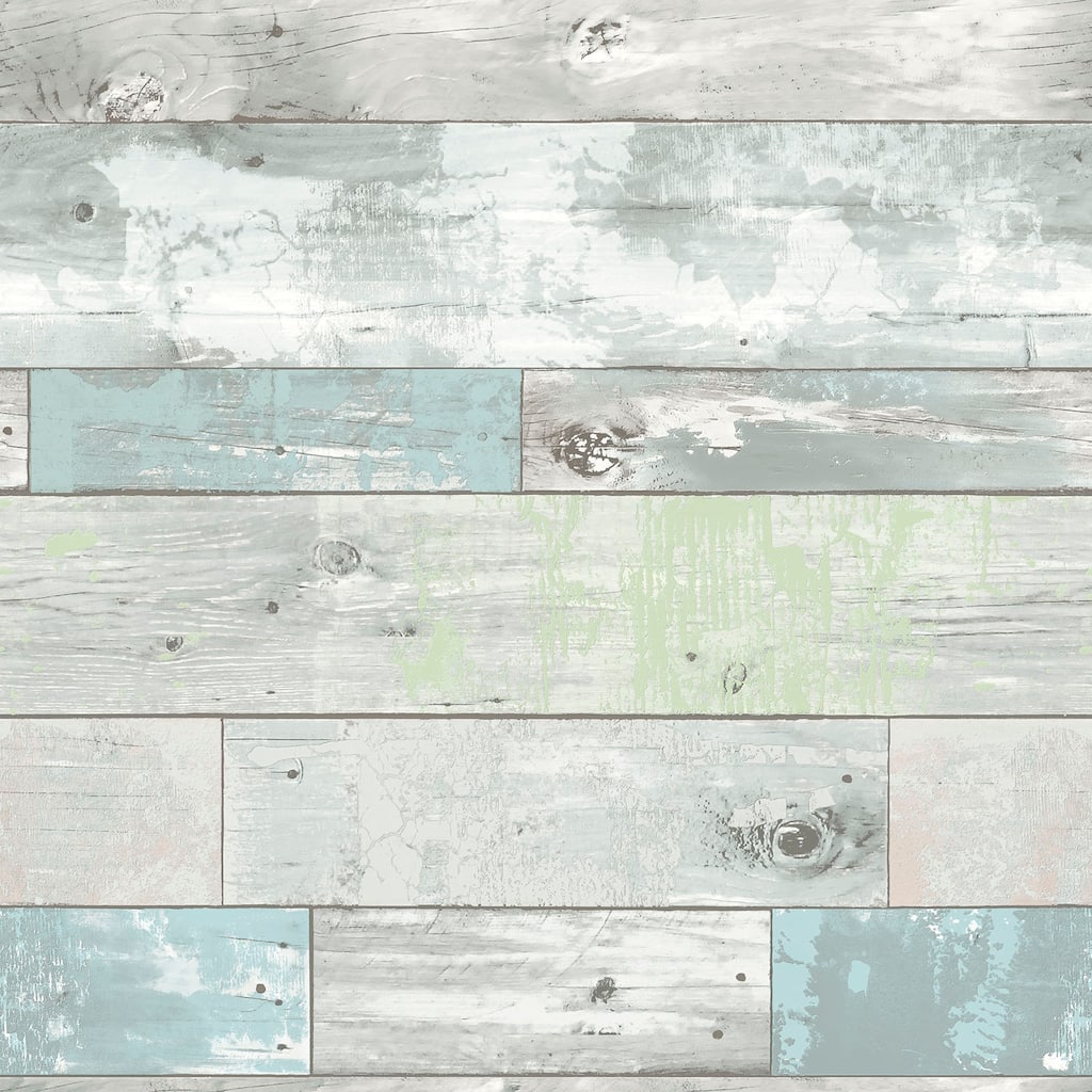 NuWallpaper Beachwood Peel & Stick Wallpaper - 216in x 20.5in x 0.025in