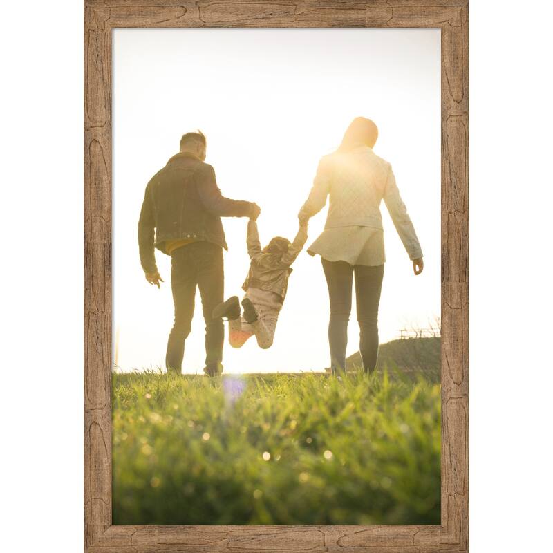 Owl Brown Narrow Framed Picture Frame, Photo Frame - 24x36