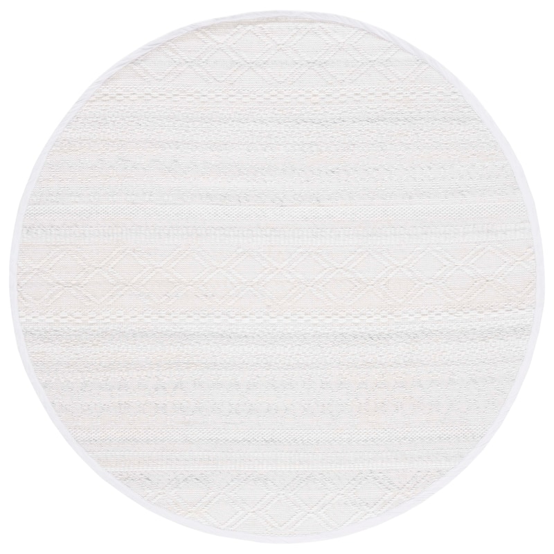 SAFAVIEH Handmade Natura Tiphaine Rug - 6' Round - Ivory