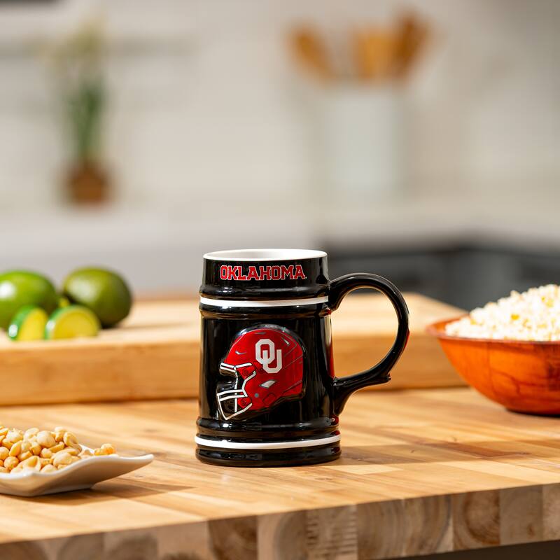 University of Oklahoma 24 oz Ceramic Stein Mug