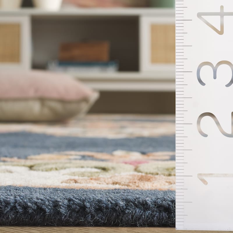 SAFAVIEH Handmade Aubusson Hale Traditional Wool Rug.