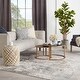 preview thumbnail 2 of 9, Arya Trellis Gray/ Light Blue Area Rug