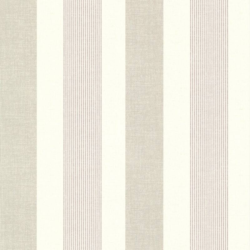 Brewster Stripe Purple Jace Wallpaper - 20.5in x 396in x 0.025in
