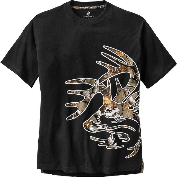 Legendary Whitetails Men's Wild Buck Big Game Camo T-Shirt