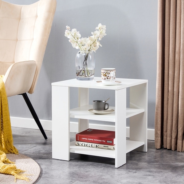 Ameriwood home carson end shop table with storage