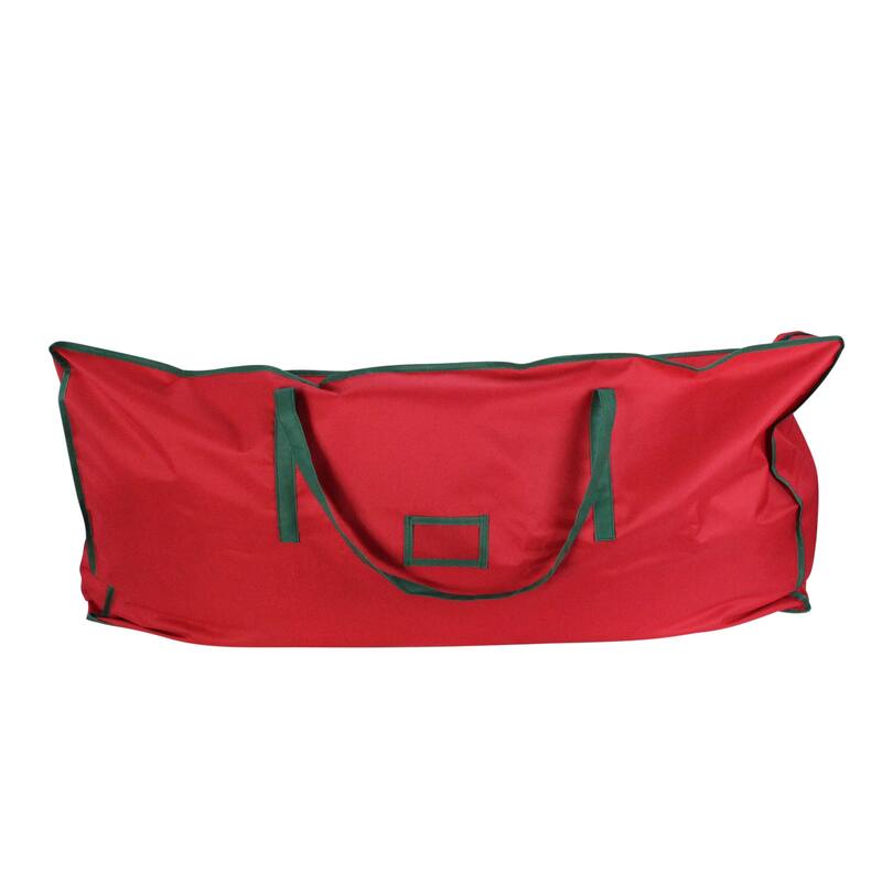 43" Red and Green Multipurpose Christmas Storage Bag