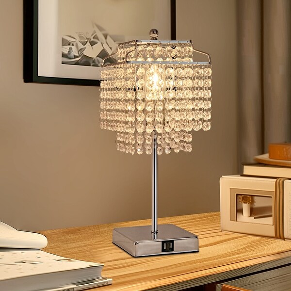 Chrome bedroom lamps hot sale