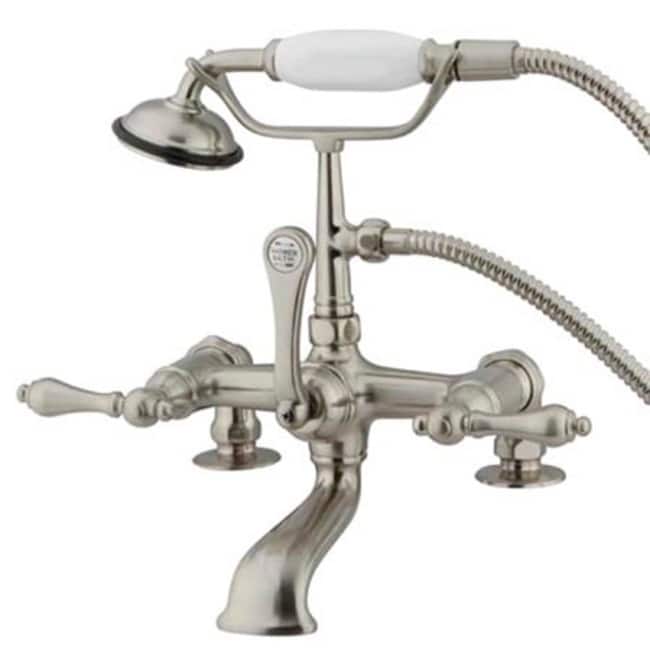 Kingston Brass Vintage Deck Mounted Clawfoot Tub Filler with Personal