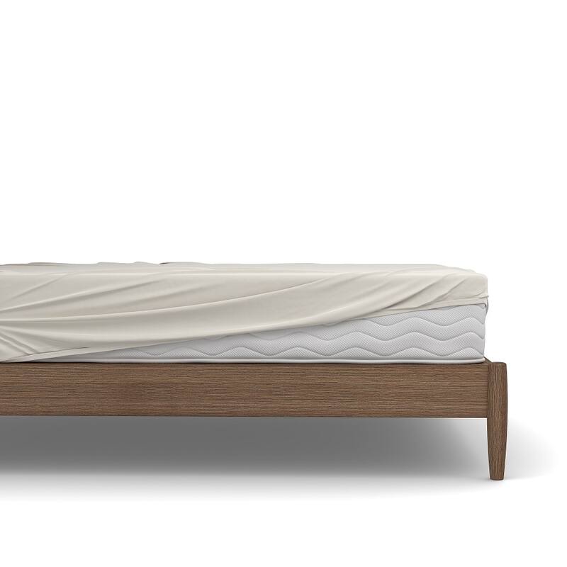 Select Luxury OSC Cotton White Knitted Laminated Jersey Mattress Protector