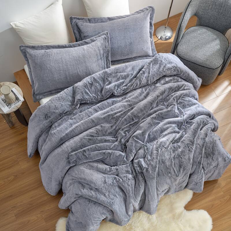 I Am Bed Serious - Coma Inducer® Comforter Set - Dark Gray Frosted - King