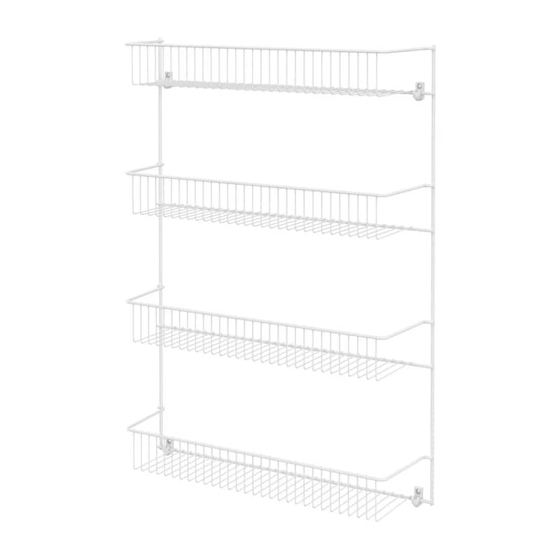 ClosetMaid Stainless Steel Multi-tier Wall Storage Rack - 4-Tier