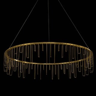 Golden Lighting 5461-39 Lucerna 40" Wide Ring Chandelier