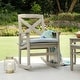 preview thumbnail 1 of 21, Cambridge Casual West Lake Rocking Chair with Seat Cushion Weathered Gray/Blue Spruce Cushion