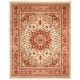 preview thumbnail 82 of 135, SAFAVIEH Lyndhurst Feryal Traditional Oriental Medallion Rug 10' x 14' - Ivory/Rust
