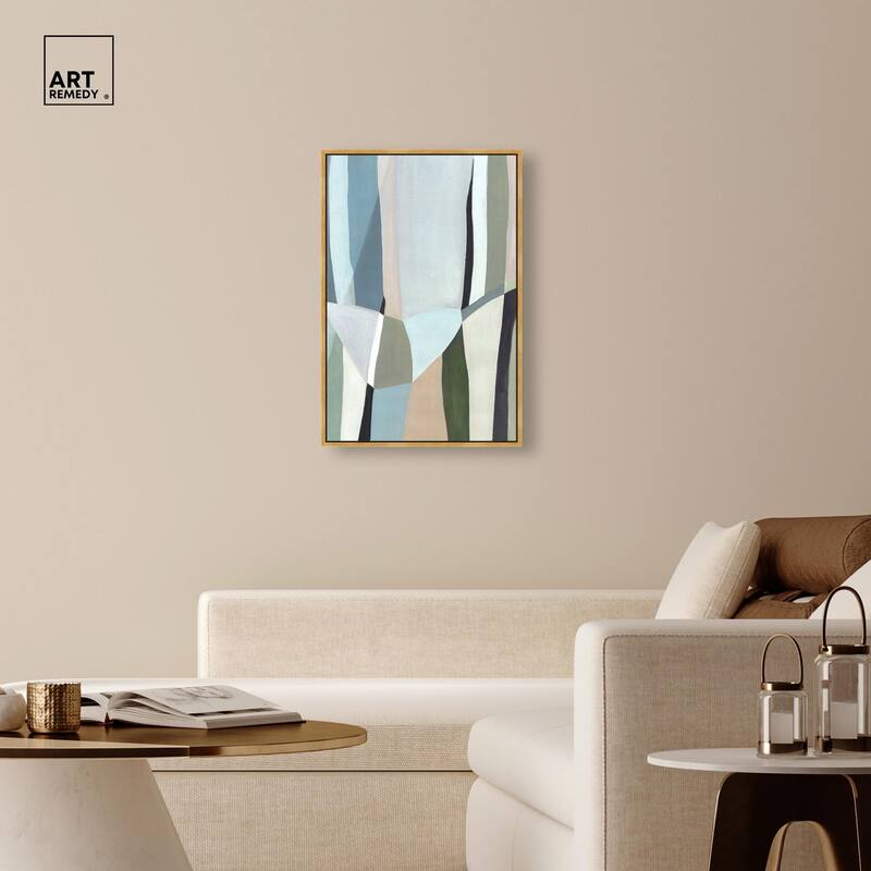 Abstract Fragments II Canvas by Art Remedy