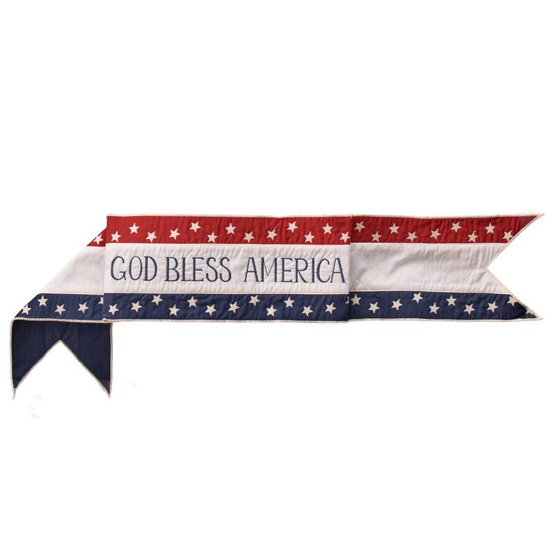 6"X44" "God Bless America" Banner