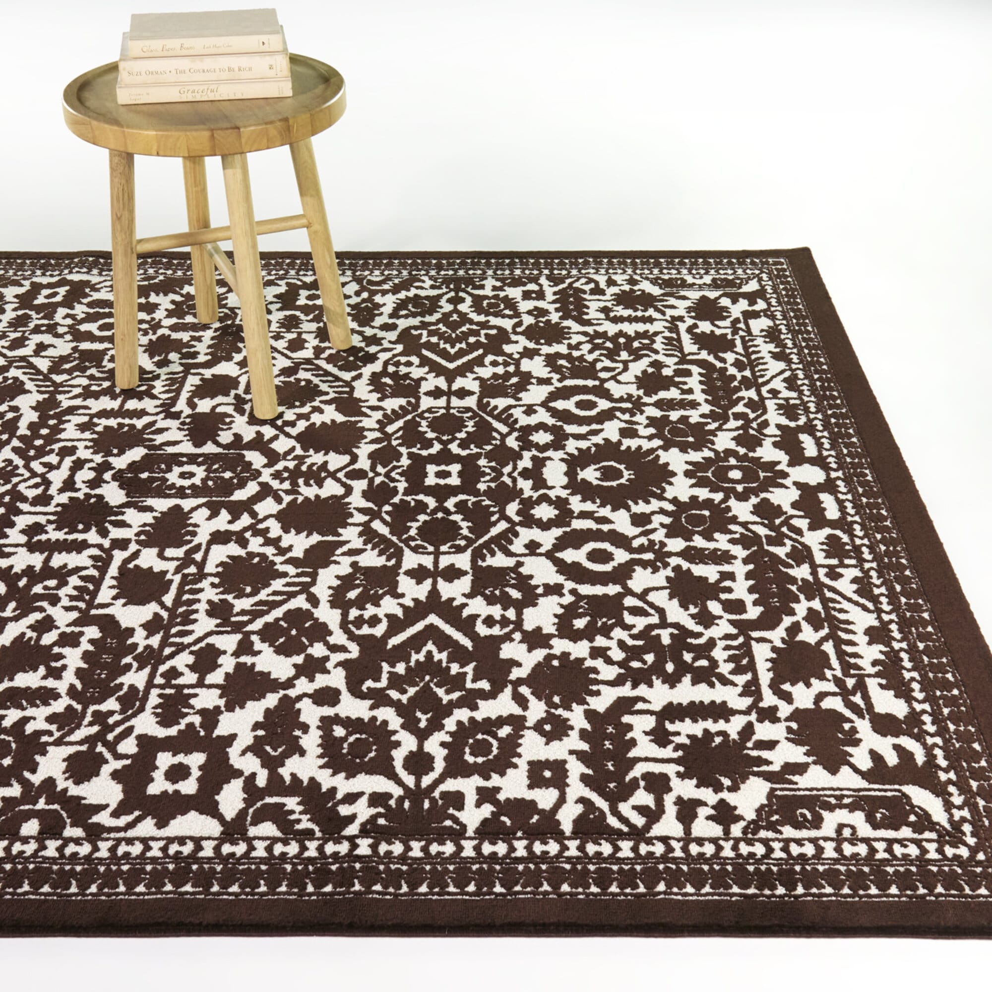 Aleron Traditional Medallion Area Rug