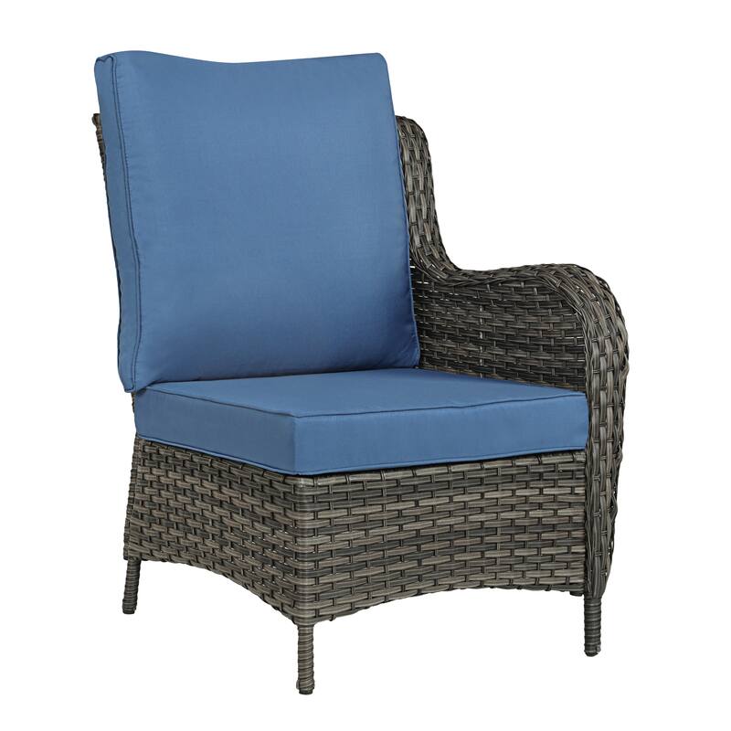 5 Pieces Outdoor Rattan Patio Furniture Set