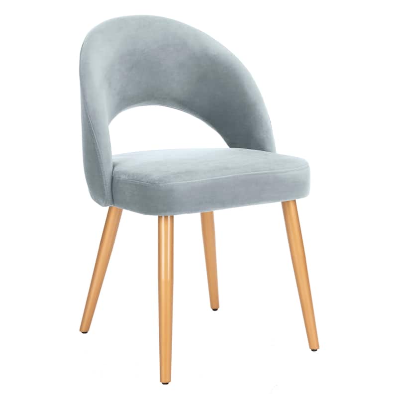 SAFAVIEH Reva Retro Dusty Rose/ Gold Chair (Set of 2) - 21.3" x 24.3" x 31.8" - 21Wx24Dx32H
